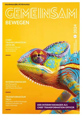 Cover: Der Interim Manager als Chief Transformation Officer (CTO)