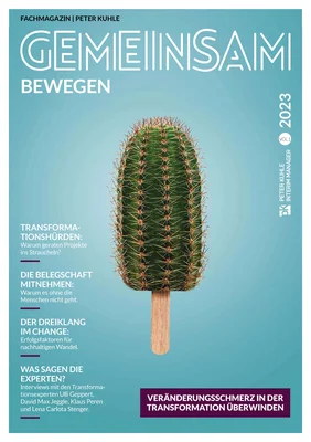 Cover: Gemeinsam bewegen – Veränderungsschmerz in der Transformation überwinden